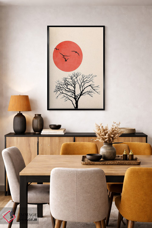 تابلو مینیمال پرواز اثر کوبیستیکا - D6B