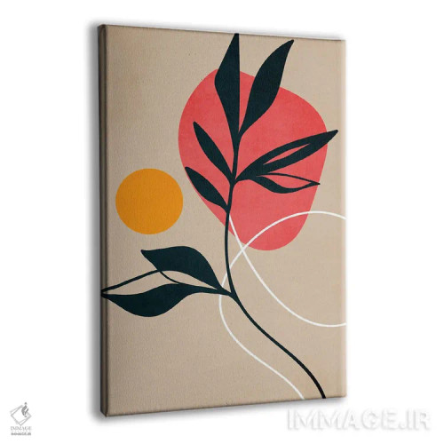 تابلو مینیمال یادگار اثر کوبیستیکا - نمای پرسپکتیو محصول