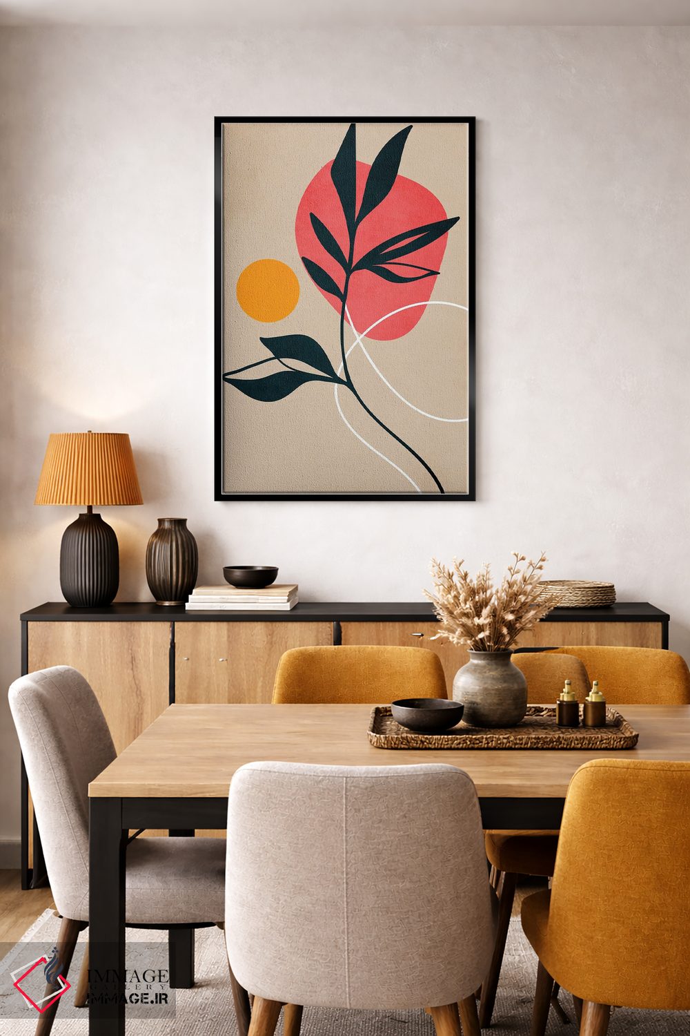 تابلو مینیمال یادگار اثر کوبیستیکا - D5B