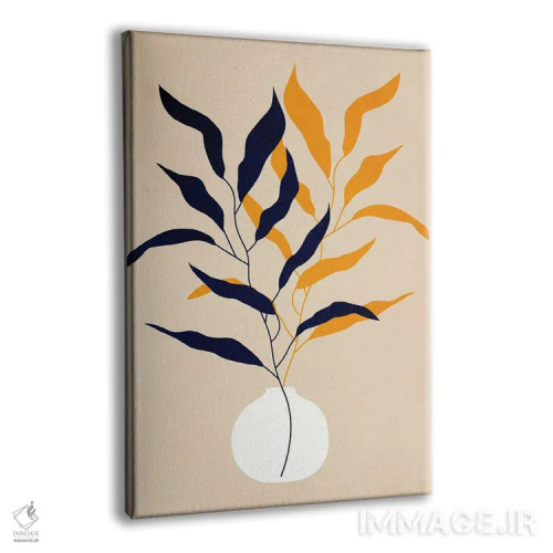 تابلو مینیمال پاکی اثر کوبیستیکا - نمای پرسپکتیو محصول