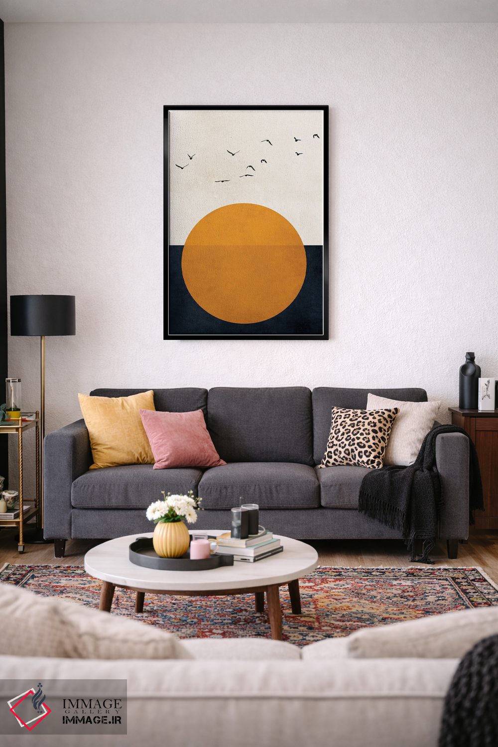 تابلو مینیمال آواز زندگی اثر کوبیستیکا - D4B