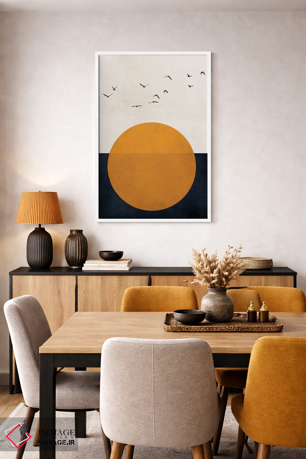 تابلو مینیمال آواز زندگی اثر کوبیستیکا - D5W