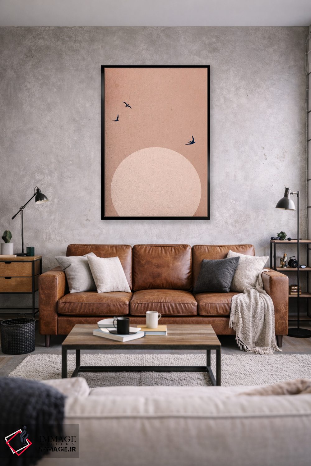 تابلو مینیمال زیبایی زندگی اثر کوبیستیکا - D1B