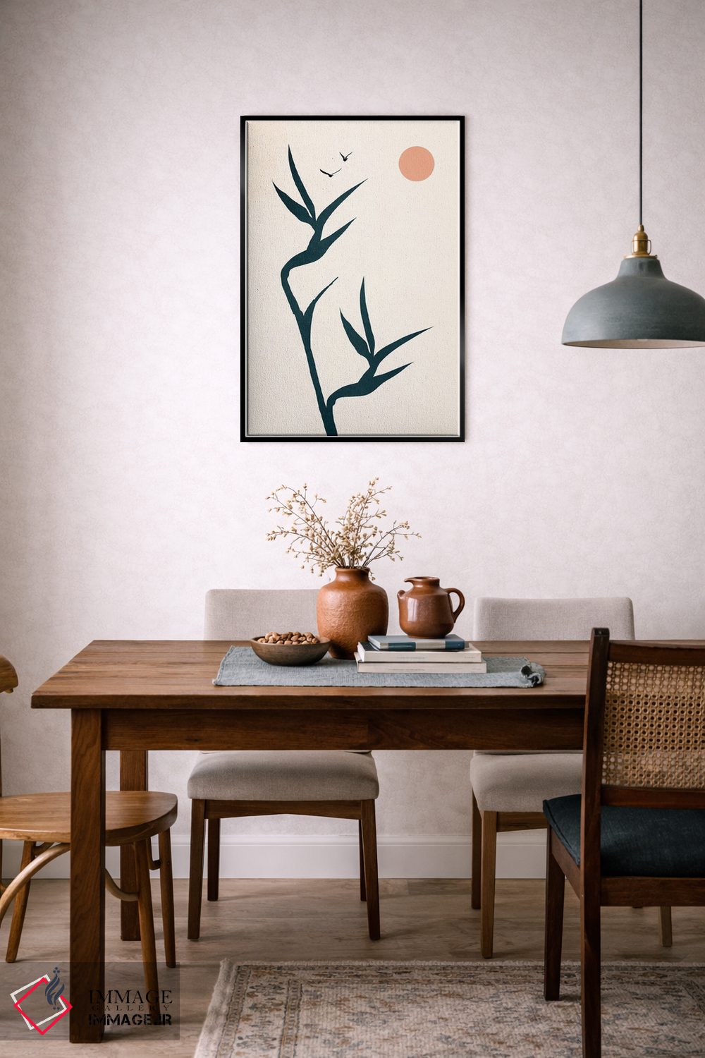 تابلو مینیمال بهشت اثر کوبیستیکا - D6B