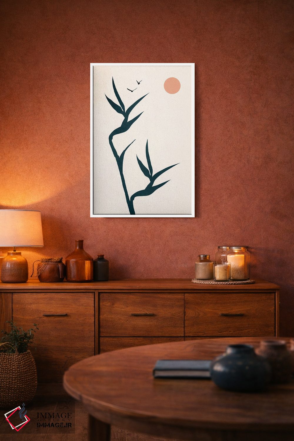 تابلو مینیمال بهشت اثر کوبیستیکا - D4W