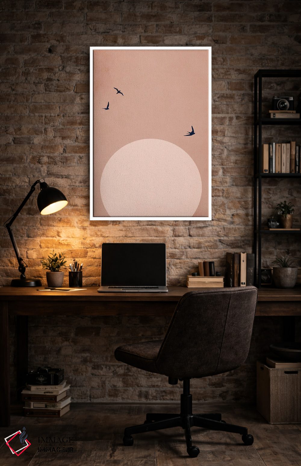 تابلو مینیمال زیبایی زندگی اثر کوبیستیکا - D4W