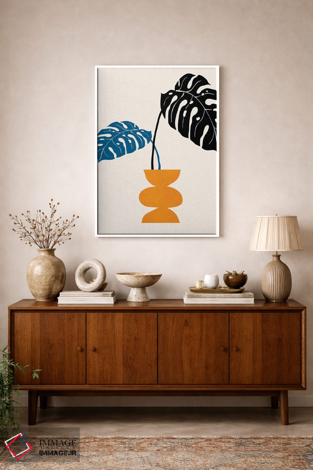 تابلو مینیمال روزهای شیرین X اثر کوبیستیکا - D1W