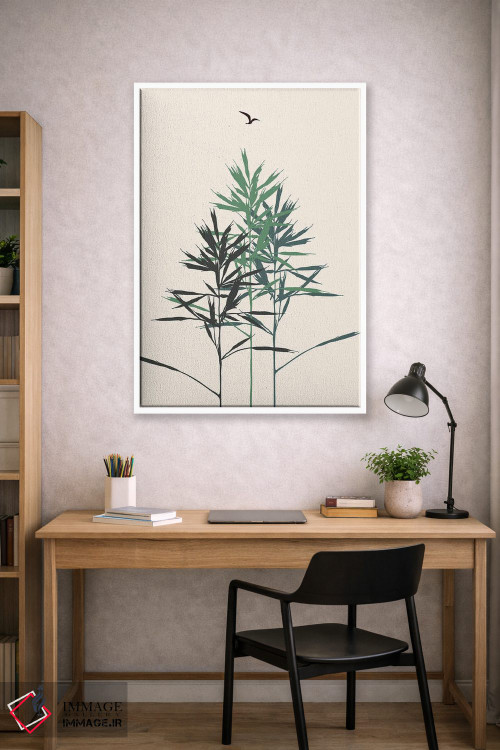 تابلو مینیمال جنگل اثر کوبیستیکا - D1W