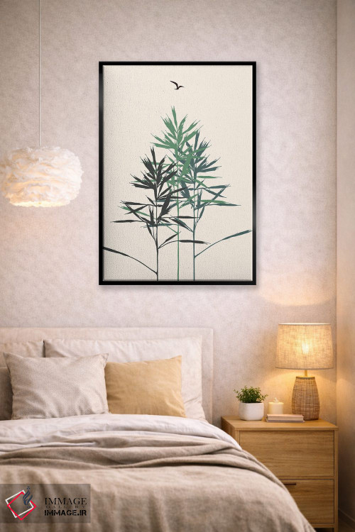 تابلو مینیمال جنگل اثر کوبیستیکا - D2B