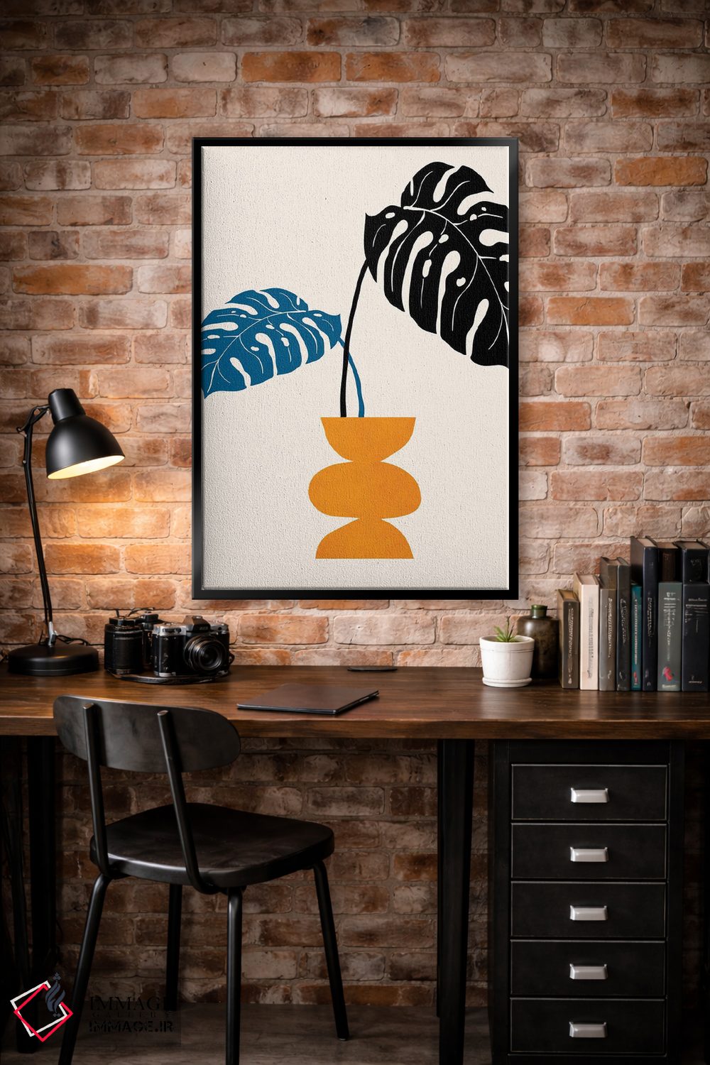 تابلو مینیمال روزهای شیرین X اثر کوبیستیکا - D4B