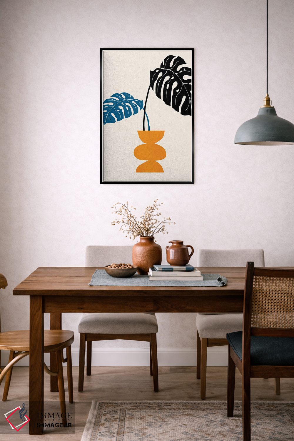 تابلو مینیمال روزهای شیرین X اثر کوبیستیکا - D6B