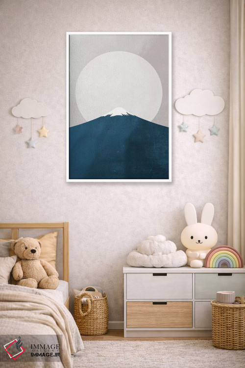 تابلو مینیمال هیمالیا اثر کوبیستیکا - D2W
