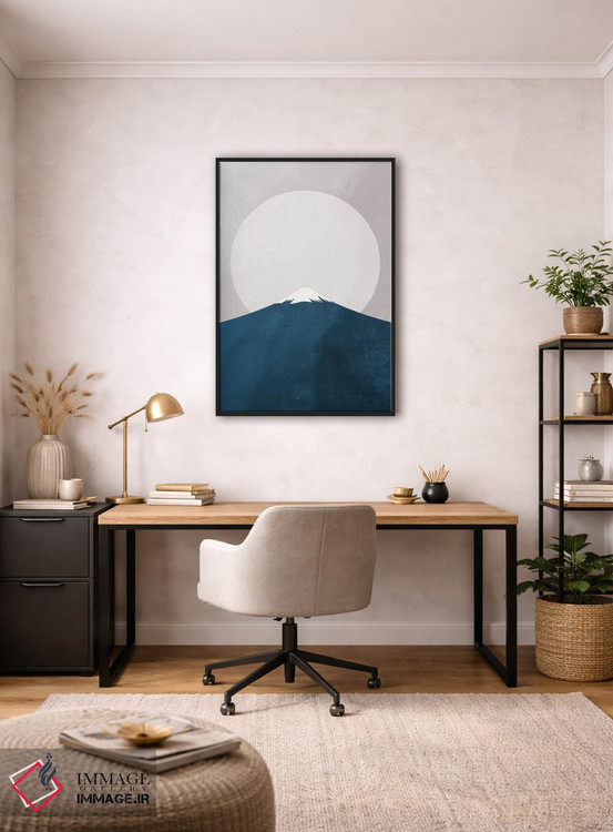 تابلو مینیمال هیمالیا اثر کوبیستیکا - D3B