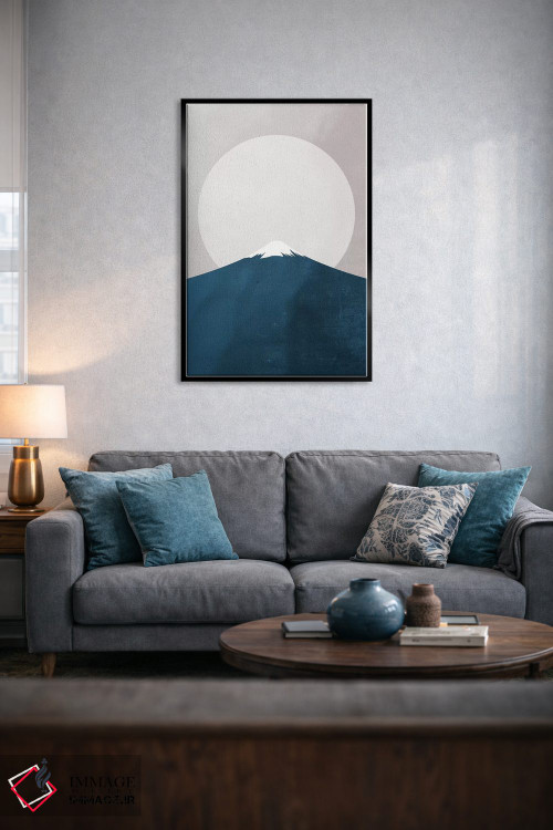 تابلو مینیمال هیمالیا اثر کوبیستیکا - D5B