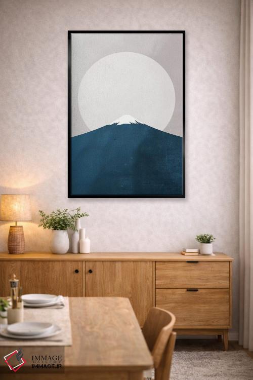 تابلو مینیمال هیمالیا اثر کوبیستیکا - D4B