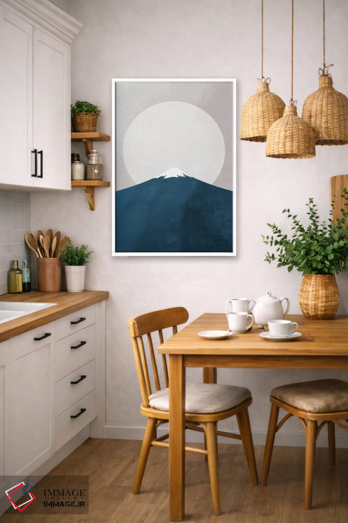 تابلو مینیمال هیمالیا اثر کوبیستیکا - D6W