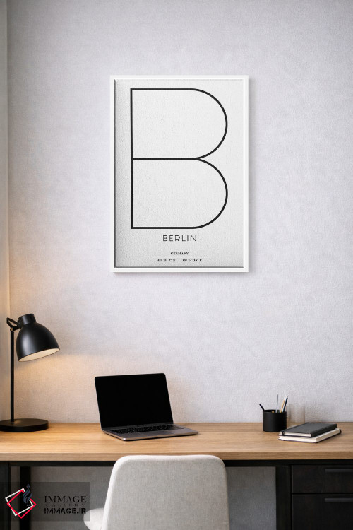 تابلو دکوراتیو برلین اثر کوبیستیکا - D1W