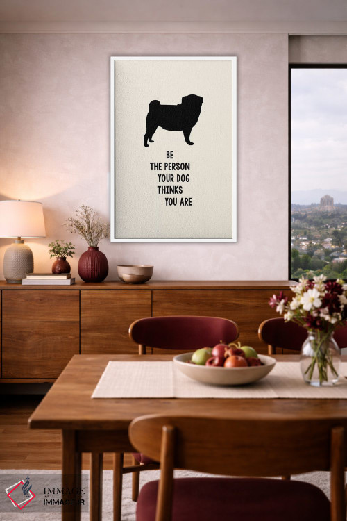 تابلو دکوراتیو مهربان باش اثر کوبیستیکا - D3W