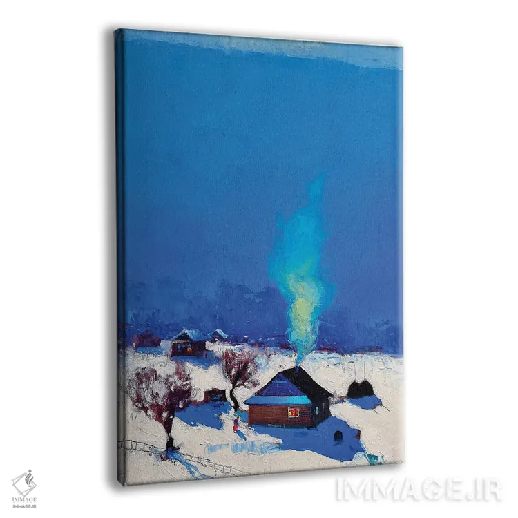 تابلو دکوراتیو فوریه در کوه های کارپات اثر اندریی کووالیک - نمای پرسپکتیو محصول