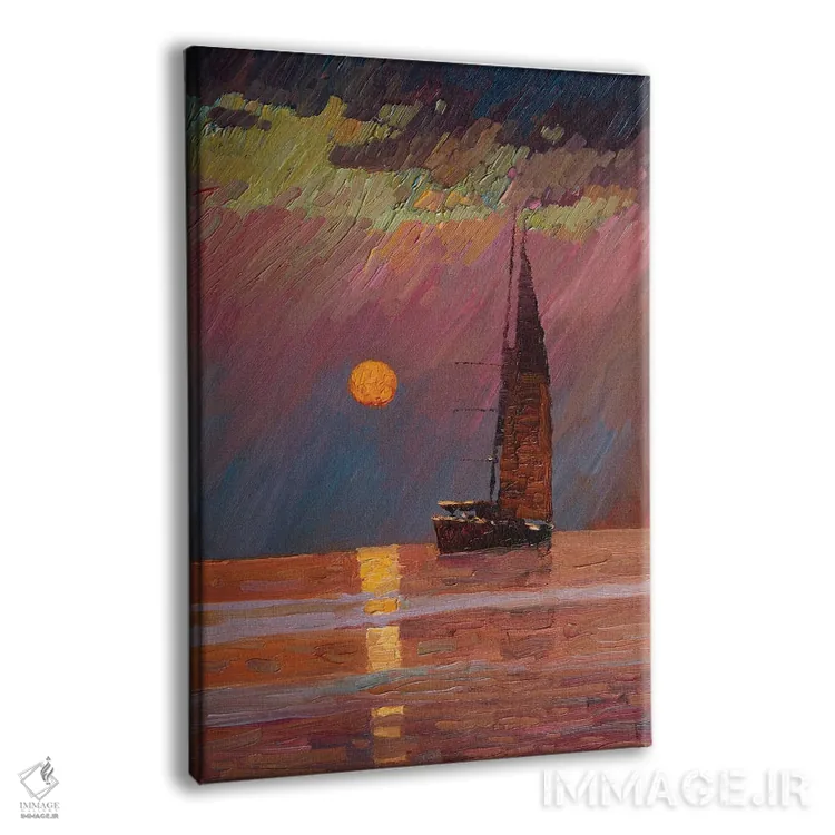 تابلو دکوراتیو برداشت های یونانی اثر اندریی کووالیک - نمای پرسپکتیو محصول