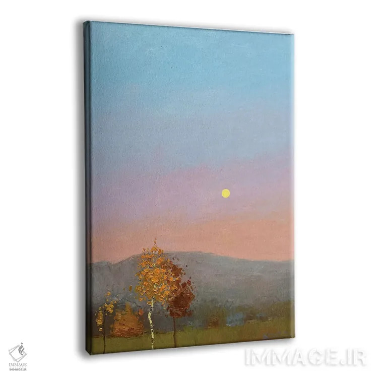 تابلو دکوراتیو سکوت اثر اندریی کووالیک - نمای پرسپکتیو محصول