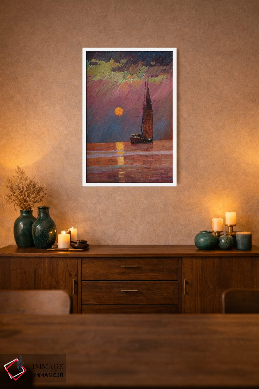 تابلو دکوراتیو برداشت های یونانی اثر اندریی کووالیک - D1W