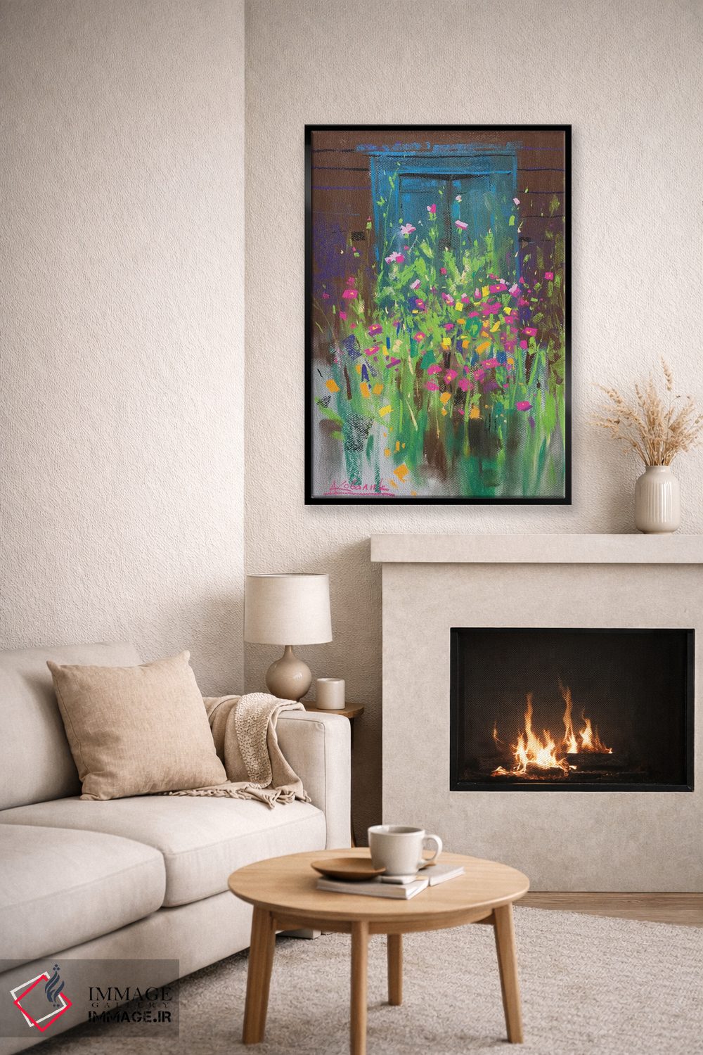 تابلو انتزاعی رقص گل ها اثر اندریی کووالیک - D6B