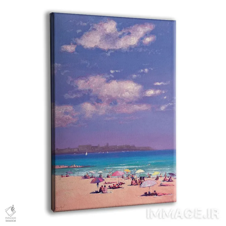 تابلو دکوراتیو یک روز تابستانی در دریا، آلیکانته اسپانیا اثر اندریی کووالیک - نمای پرسپکتیو محصول