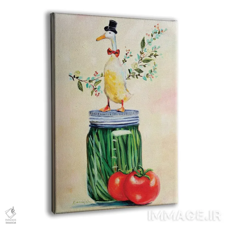 تابلو دکوراتیو آقای پیکل شگفت انگیز اثر کارن وبر - نمای پرسپکتیو محصول