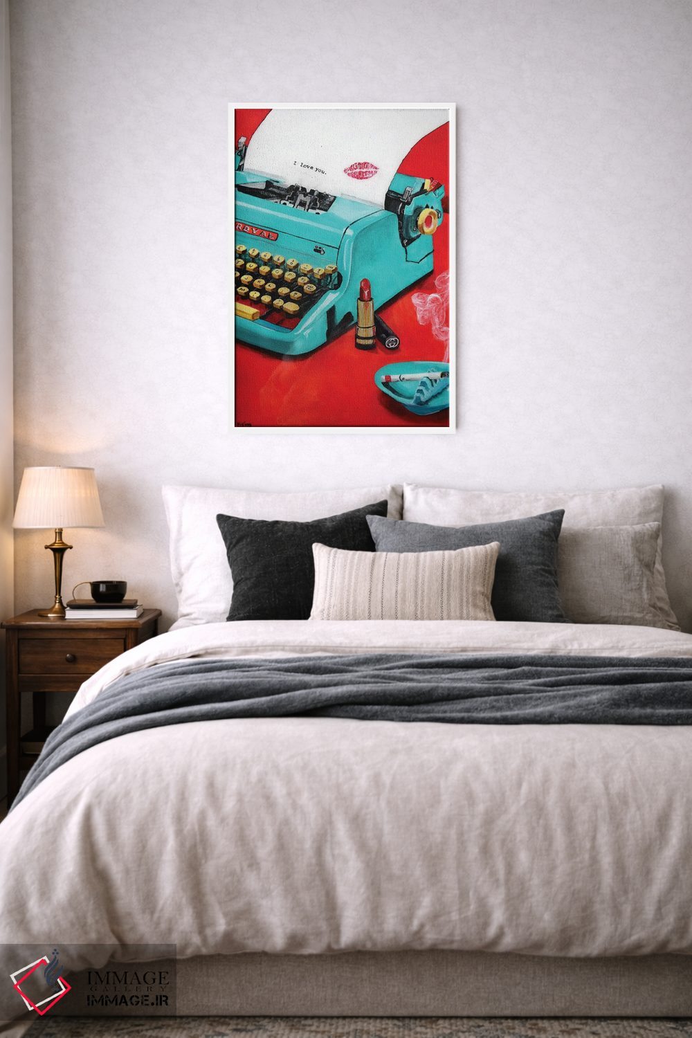 تابلو دکوراتیو برایم بنویس اثر کریستین ووس - D4W