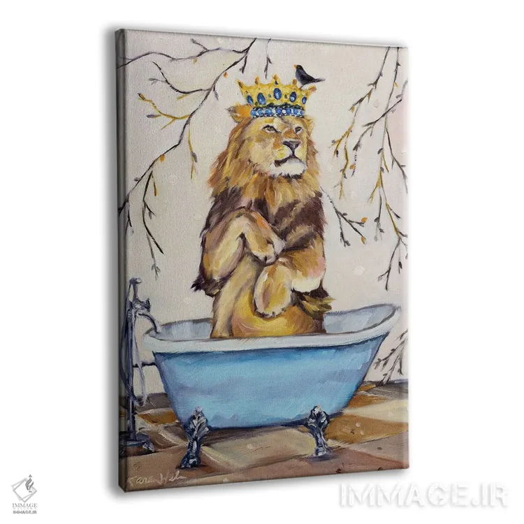 تابلو دکوراتیو شستشو مثل شیر اثر کارن وبر - نمای پرسپکتیو محصول