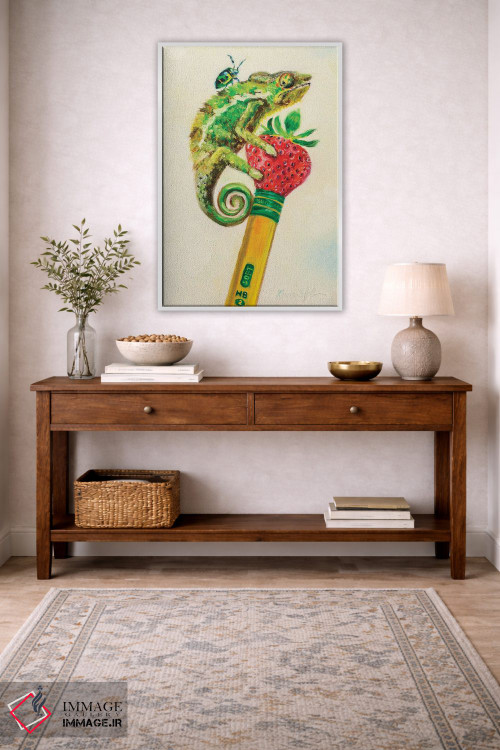 تابلو دکوراتیو تیکون دریگوانا اثر کارن وبر - D3W