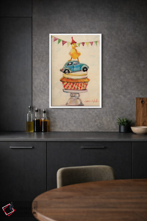 تابلو دکوراتیو مهمانی مورد علاقه من اثر کارن وبر - D1W