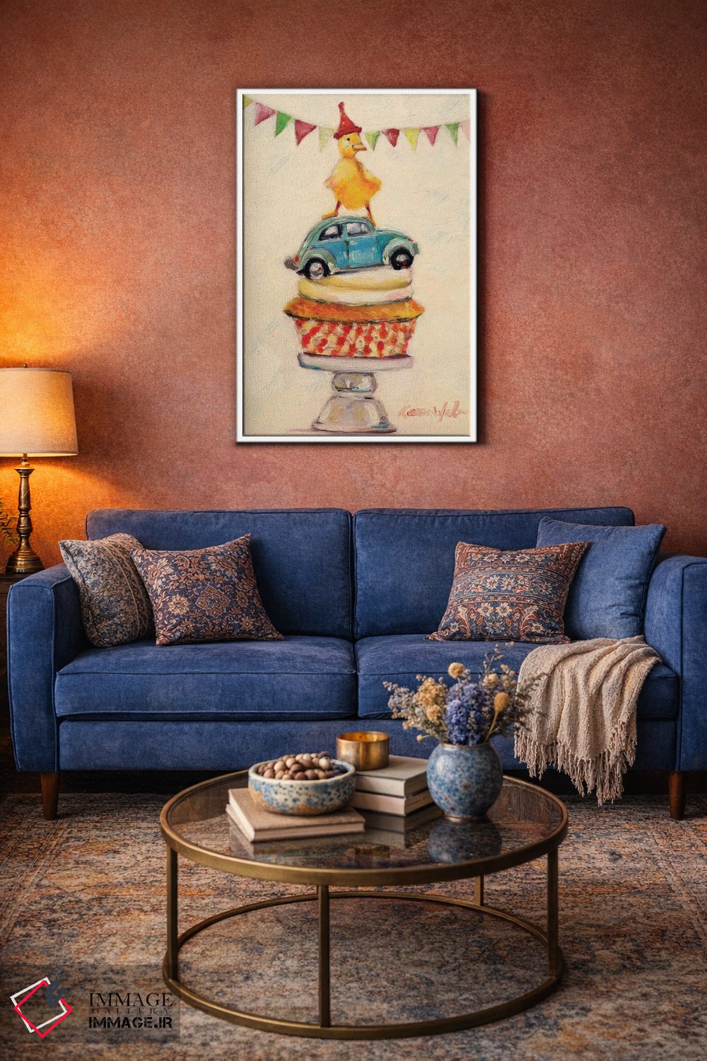 تابلو دکوراتیو مهمانی مورد علاقه من اثر کارن وبر - D3W