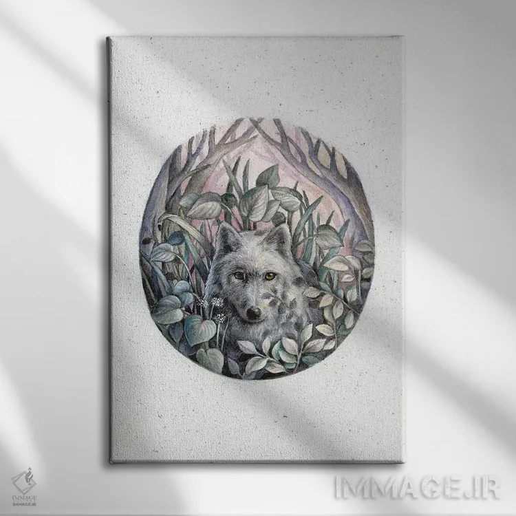 تابلو دکوراتیو آخرین نور اثر کیمرا واچنا - نمای روبهرو روی دیوار