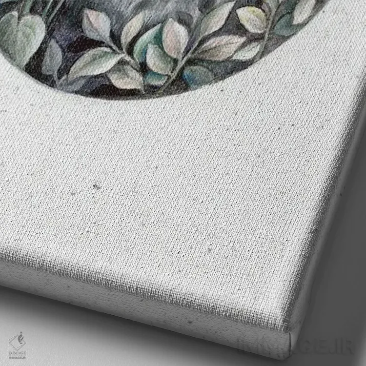 تابلو دکوراتیو آخرین نور اثر کیمرا واچنا - نمای نزدیک بافت بوم