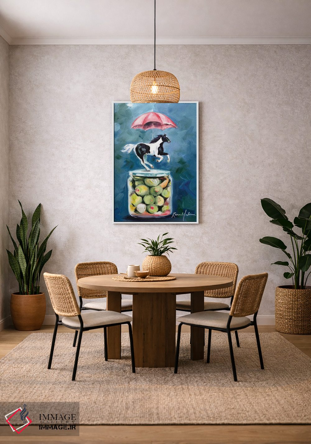 تابلو دکوراتیو دستیابی به برتری اثر کارن وبر - D3W