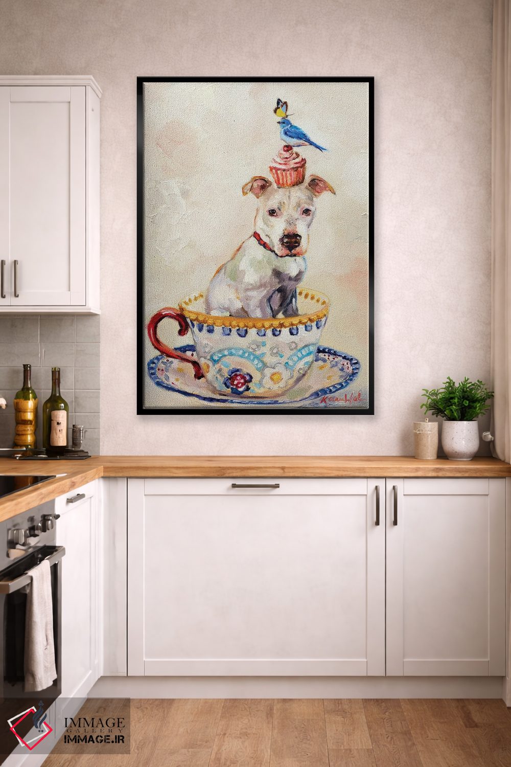 تابلو دکوراتیو مهمانی دلسوزی اثر کارن وبر - D2B