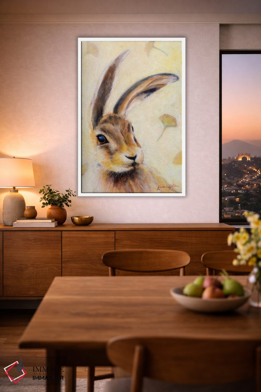 تابلو دکوراتیو جک جینکو اثر کارن وبر - D1W