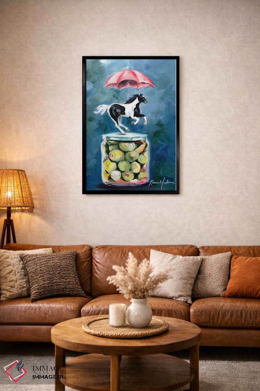 تابلو دکوراتیو دستیابی به برتری اثر کارن وبر - D4B