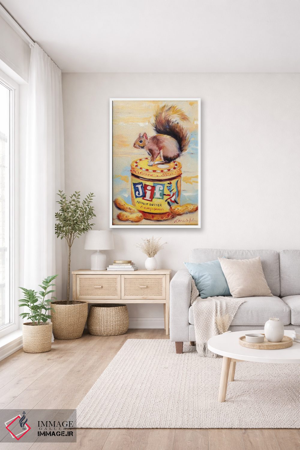 تابلو دکوراتیو اپراتور روان اثر کارن وبر - D2W