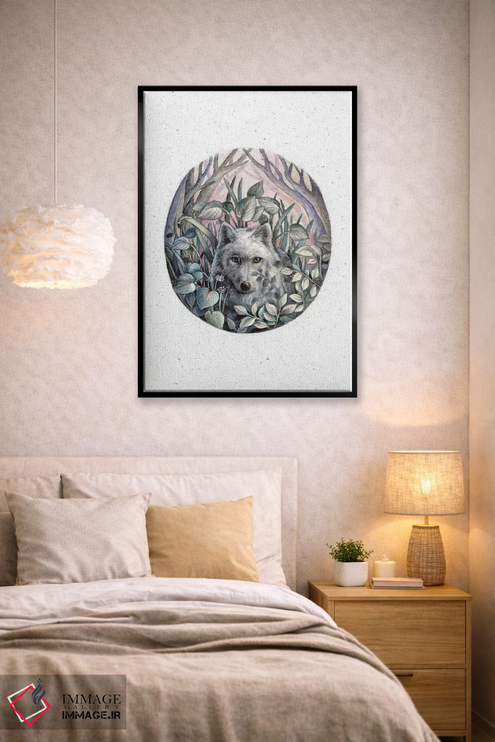 تابلو دکوراتیو آخرین نور اثر کیمرا واچنا - D1B