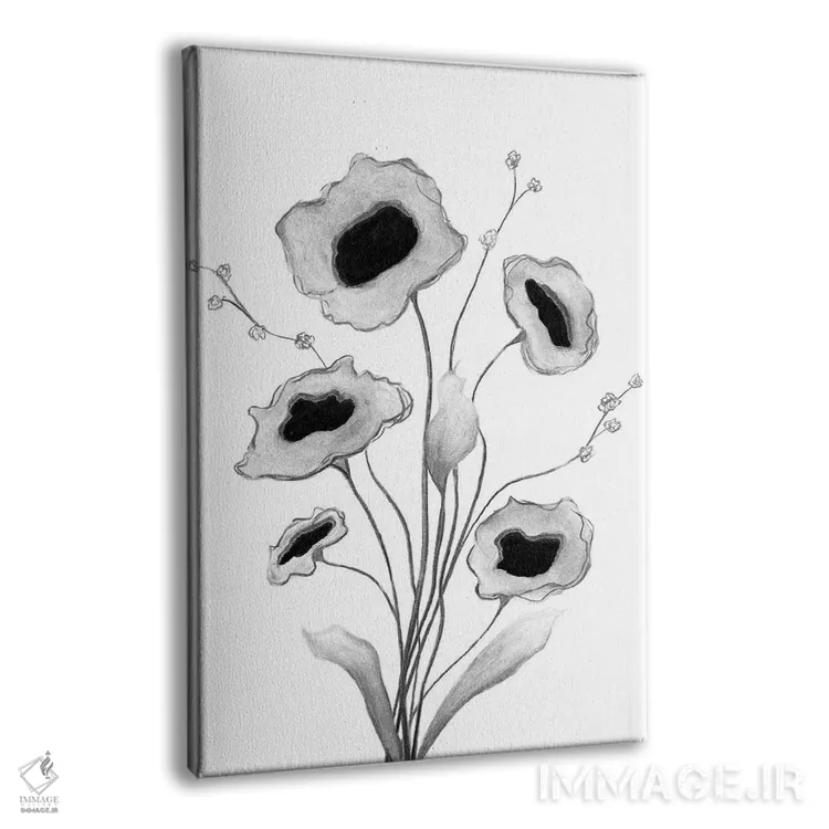 تابلو مینیمال لحظات نرم ۲ اثر کیلیگ وولد - نمای پرسپکتیو محصول