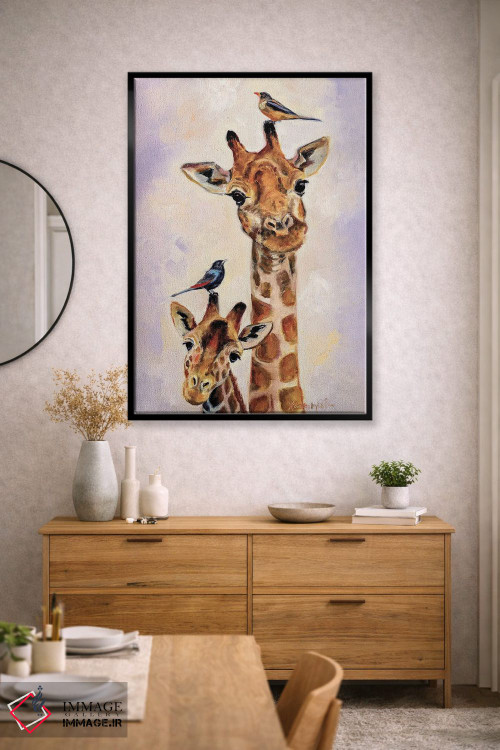 تابلو دکوراتیو گریس و دریما اثر کارن وبر - D3B