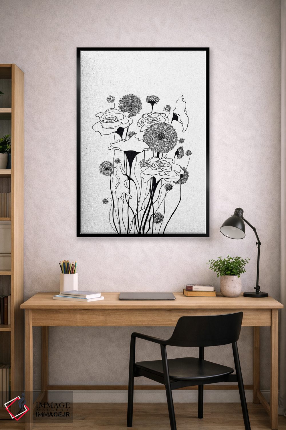 تابلو مینیمال دسته وحشی ۳ اثر کیلیگ وولد - D2B