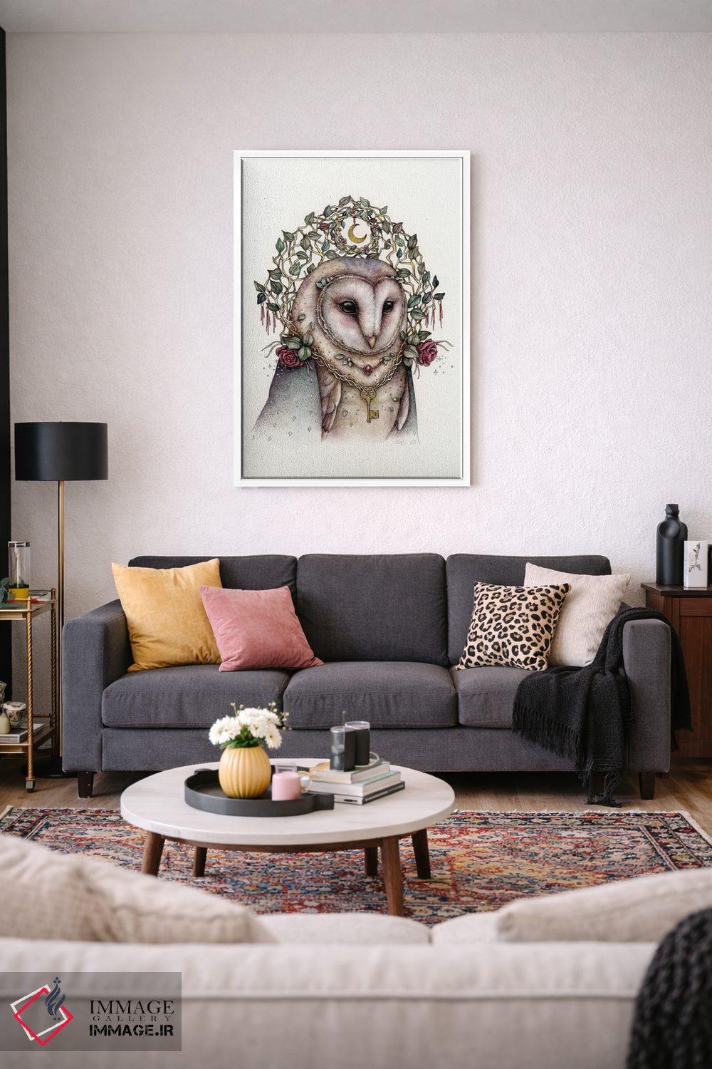 تابلو دکوراتیو نگهبان پرده اثر کیمرا واچنا - D3W