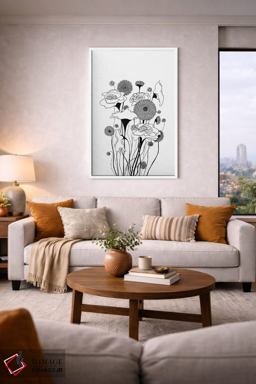 تابلو مینیمال دسته وحشی ۳ اثر کیلیگ وولد - D3W