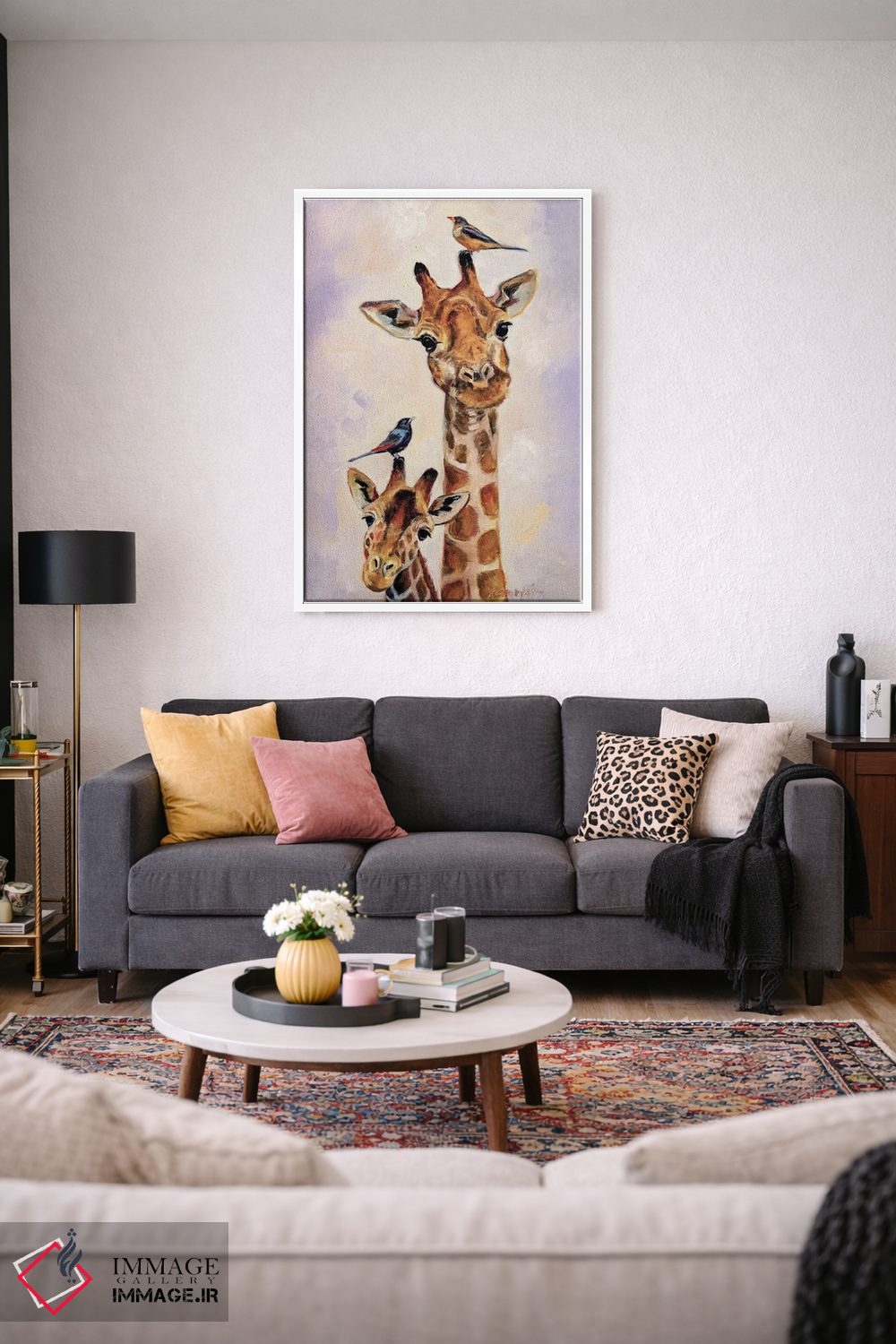 تابلو دکوراتیو گریس و دریما اثر کارن وبر - D4W