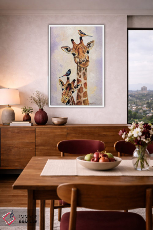 تابلو دکوراتیو گریس و دریما اثر کارن وبر - D5W