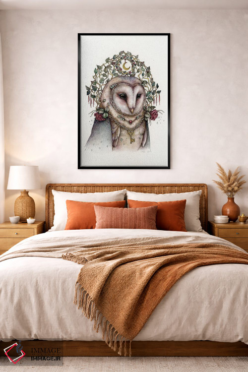 تابلو دکوراتیو نگهبان پرده اثر کیمرا واچنا - D5B